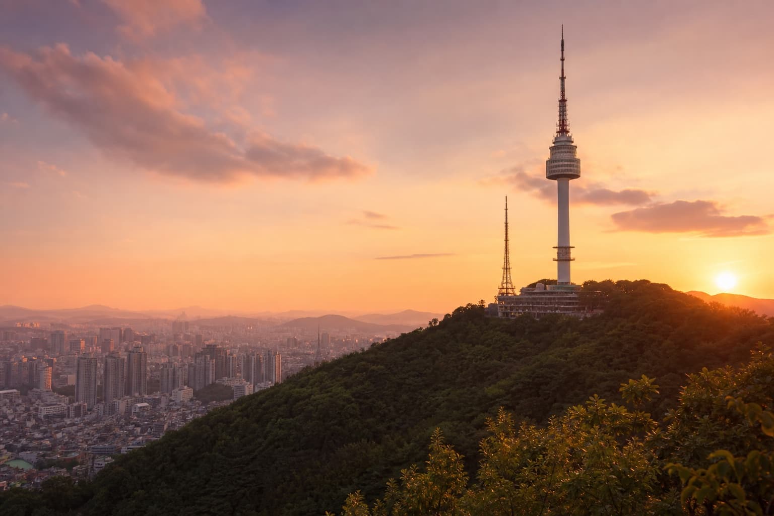 Namsan & N Seoul Tower